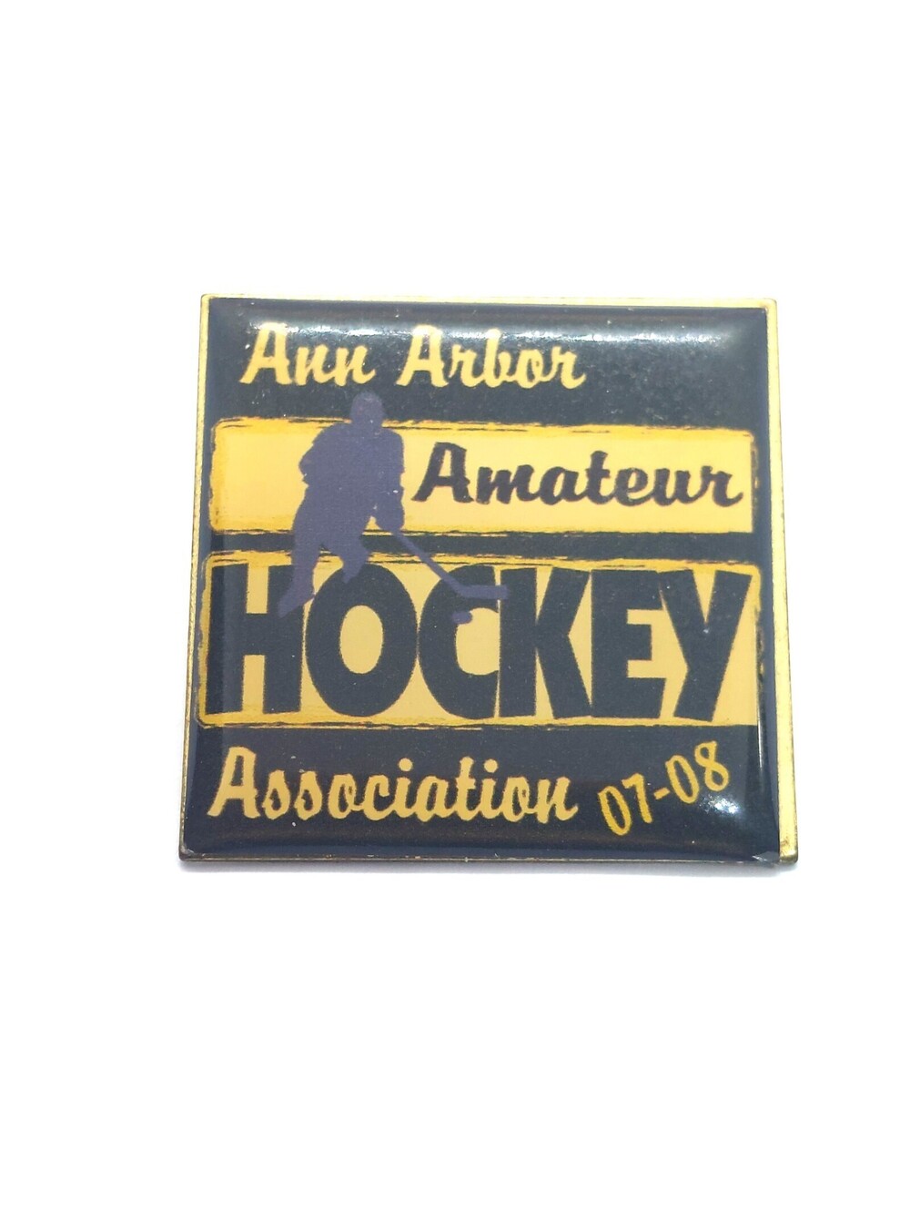 Ann Arbor Amateur Hockey Pin Association 2007-2008 Sports Souvenir